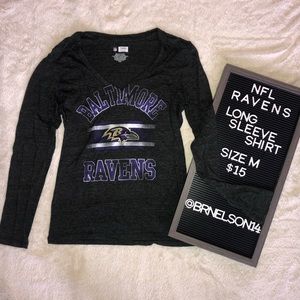 🏈😈 NFL Baltimore RAVENS long sleeve shirt